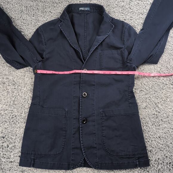Polo Ralph Lauren Coat Adult Small Blue Button Jacket Casual Sport Career Work - Picture 3 of 7